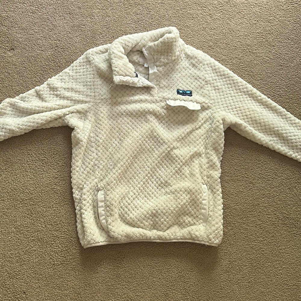 Off White Simply Southern Snap Pullover. - image 1